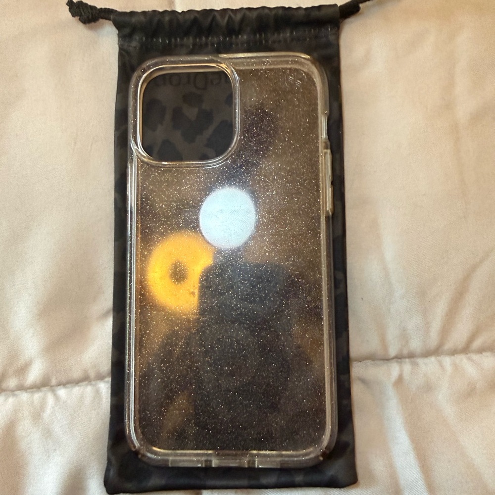 Glitter Clear Phone Case